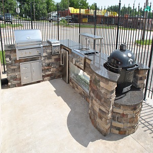 custom made outdoor kitchens
